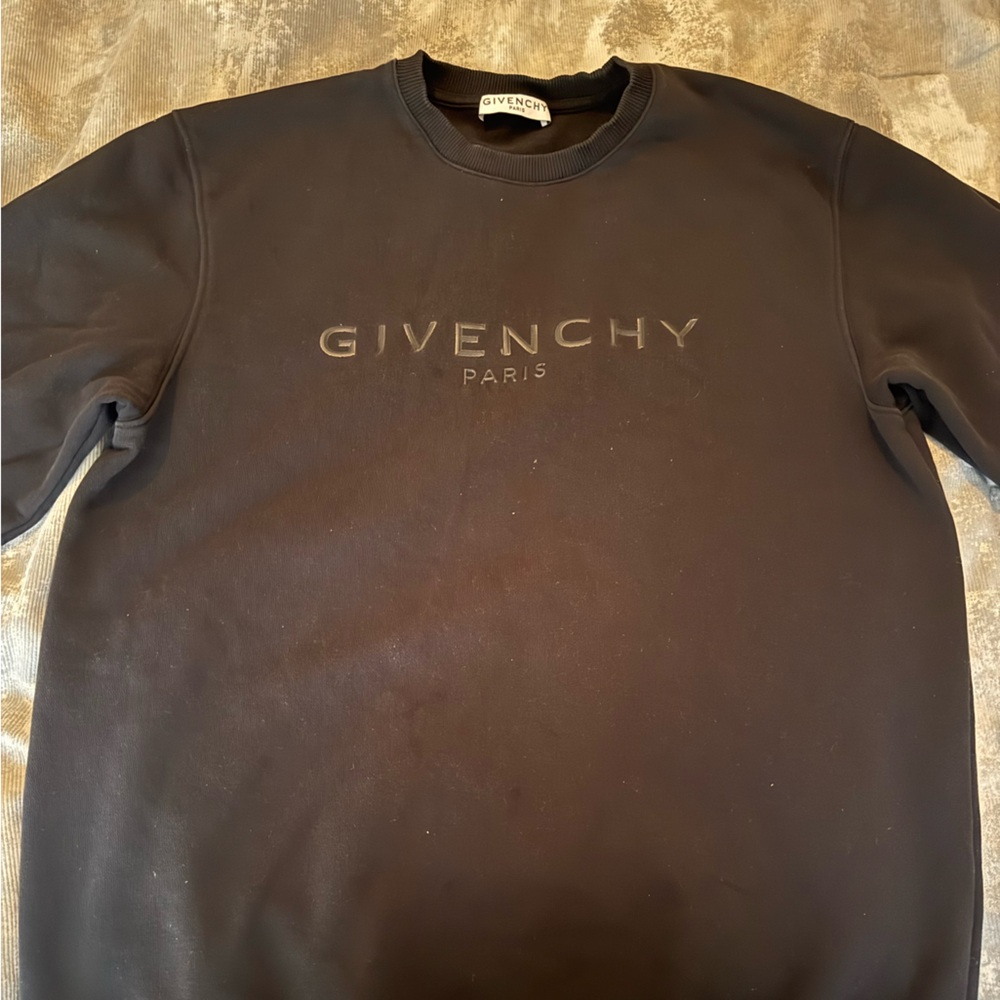 Givenchy Charcoal Gray Crewneck